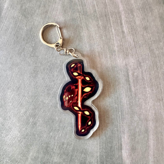 Nail Sword Keychain