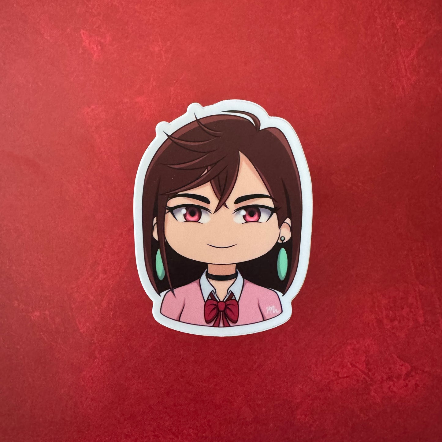 Occult Girl Chibi Sticker