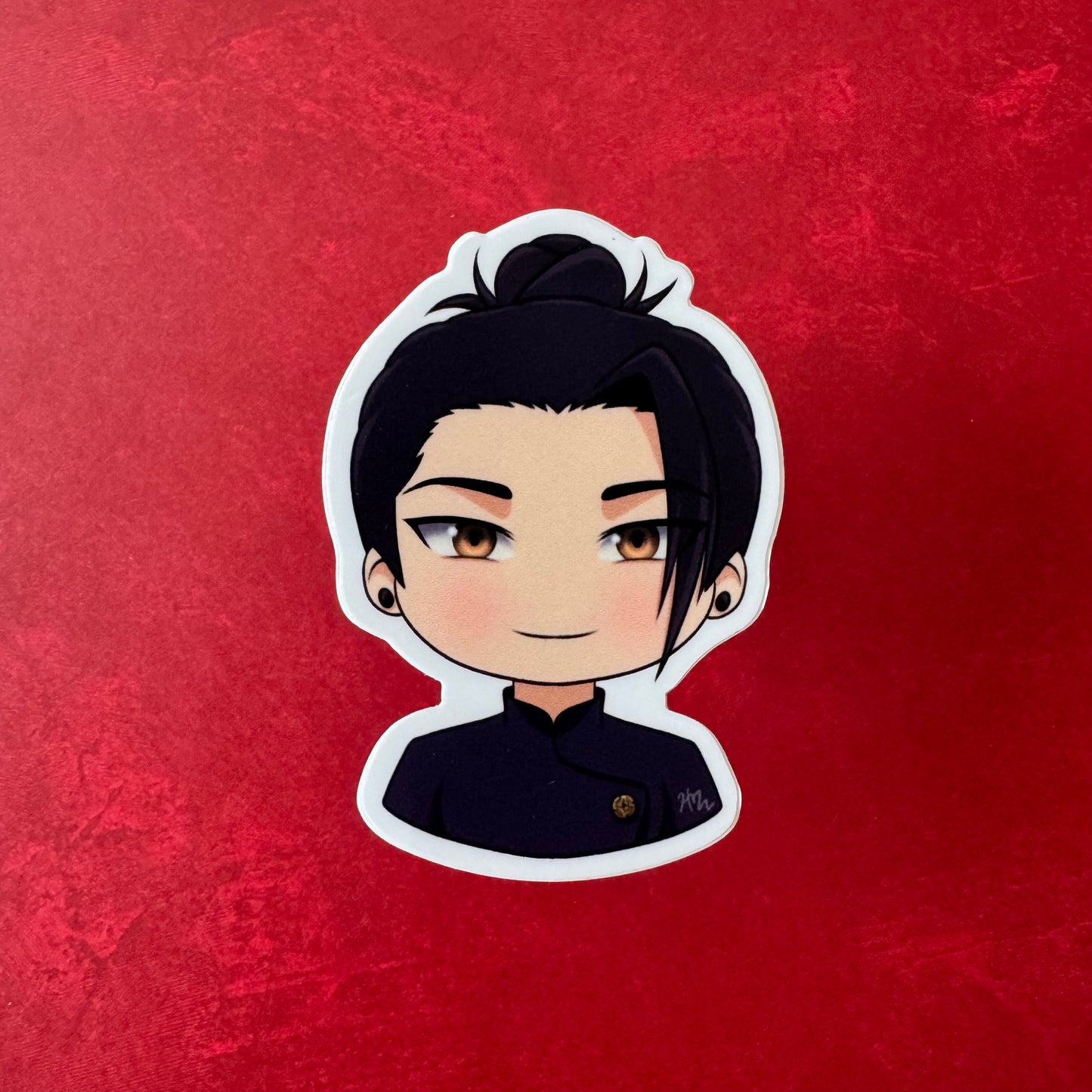 Emo Sorcerer Chibi Sticker